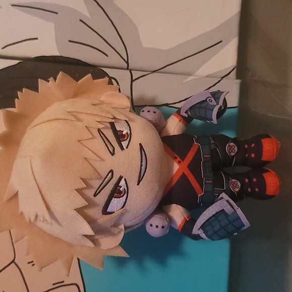 My Hero Acadamia bundle/ Deku & Bakudo plushie Deku Pop figure mouse pad &figure - Picture 6 of 12